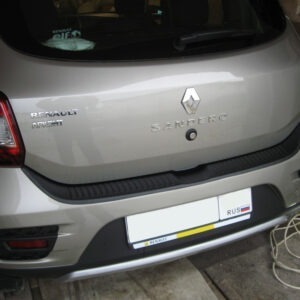 Защита заднего бампера Renault Sandero (2014-2022)